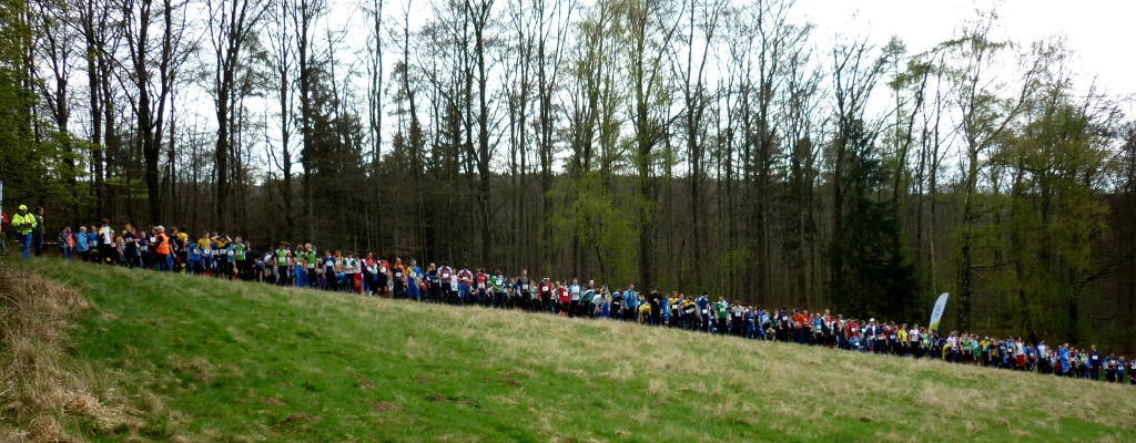 Massenstart von 459 Teilnehmern