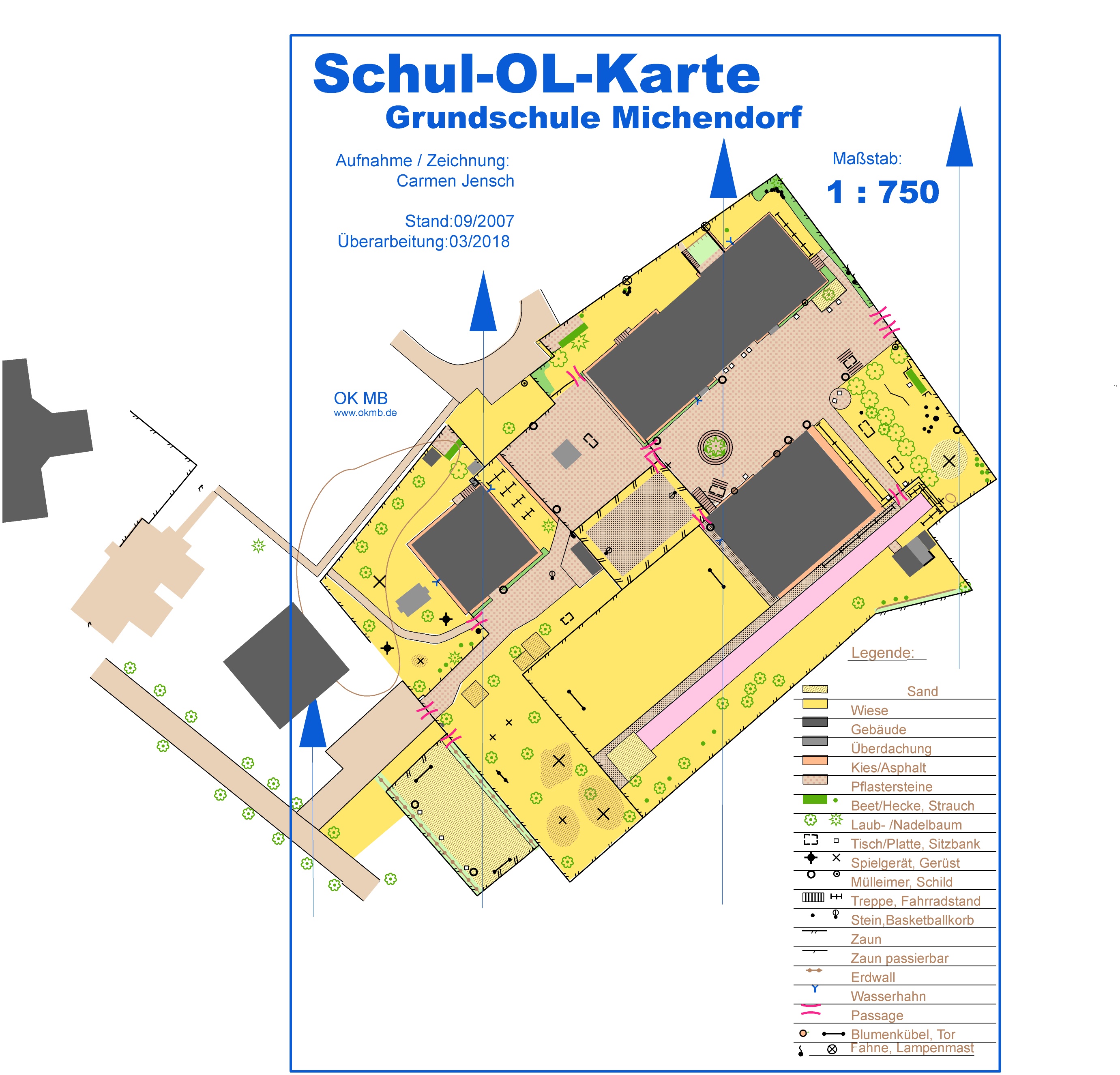 Schul-OL Karte